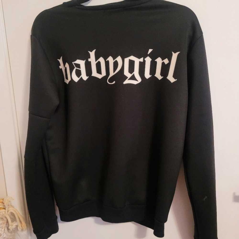 Boohoo Babygirl Bomber Jacket Medium